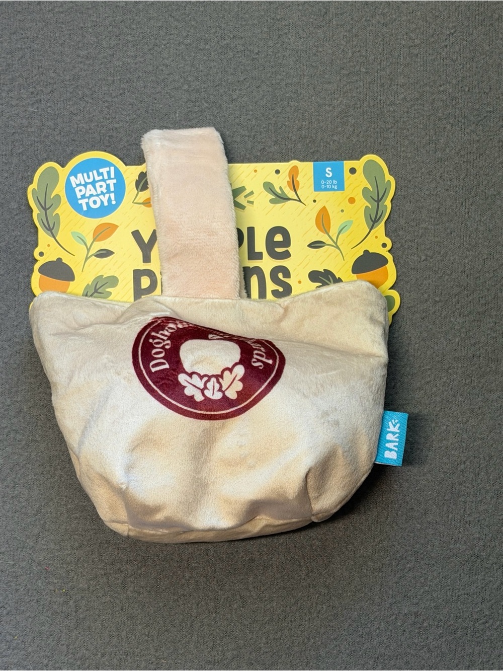 New BarkBox Doghouse Orchards Multi-Part Plush Toy